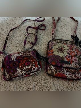 Vera Bradley bags - One bag is in excellent condition - One bag shows wear/use